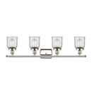 Innovations Lighting Small Bell 4 Light Bath Vanity Light Part Of The Ballston Collection 916-4W-PN-G52-LED