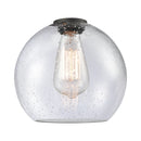 Athens Glass shown in the finish with a Seedy shade