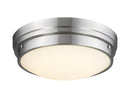 Avenue Lighting Cermack St. Collection Flush Mount Brushed Nickel HF1160-BN