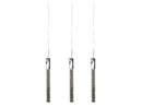 Avenue Lighting Glacier Avenue Collection Pendant Polished Chrome HF1900-3-GL-CH