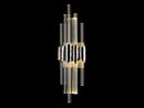 Avenue Lighting Glacier Avenue Collection Wall Sconce Polished Nickel HF3011-PN