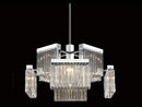 Avenue Lighting Broadway Collection Hanging Chandelier Polished Nickel HF4008-PN