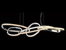Avenue Lighting Lynx St. Collection Hanging Chandelier Polished Nickel HF5005-PN