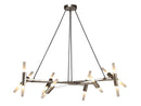 Avenue Lighting Manhattan Ave. Collection Hanging Chandelier Polished Nickel HF6016-PN