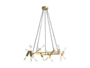 Avenue Lighting Manhattan Ave. Collection Wall Sconce Brushed Brass HF6020-BB