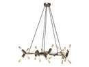 Avenue Lighting Manhattan Ave. Collection Hanging Chandelier Polished Nickel HF6020-PN