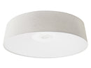 Avenue Lighting Cermack St. Collection Flush Mount Ivory Linen HF9202-IVY