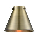 Appalachian Metal Shade shown in the finish with a Antique Brass shade
