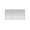 Aquadom Edge Royale LED Medicine Mirror Cabinet Recessed or Surface Mounted Defogger Dimmer LED 3X Makeup Mirror Electrical Outlets ER-6032