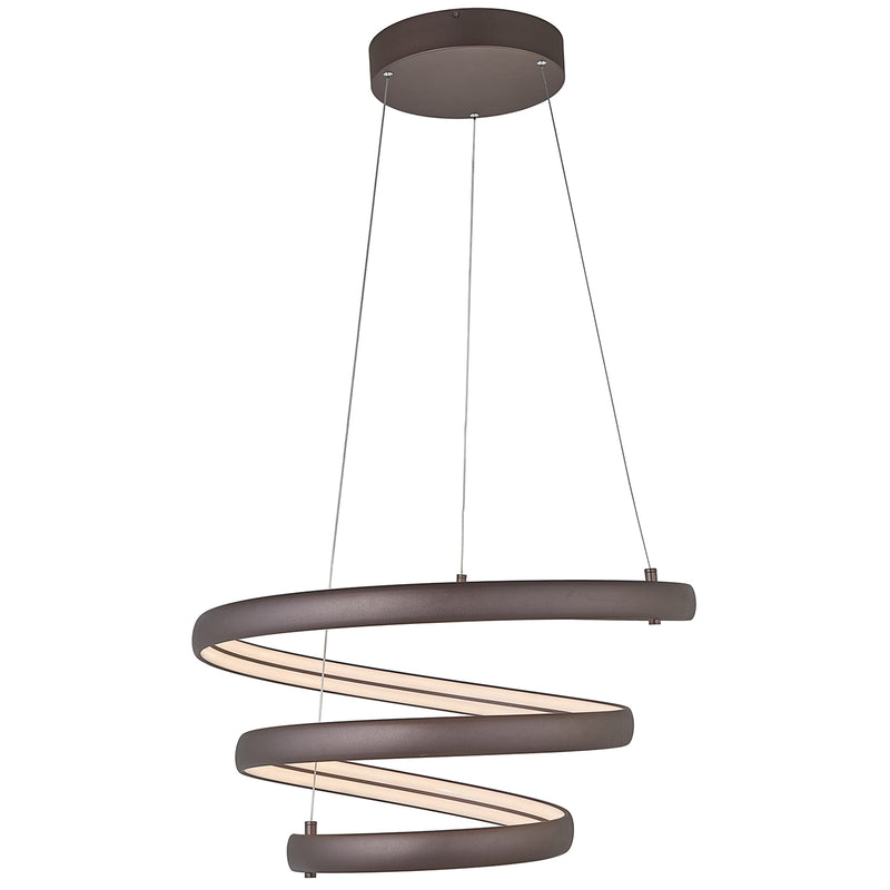 Abra Lighting Oval Spring Pendant 10005PN-BZ