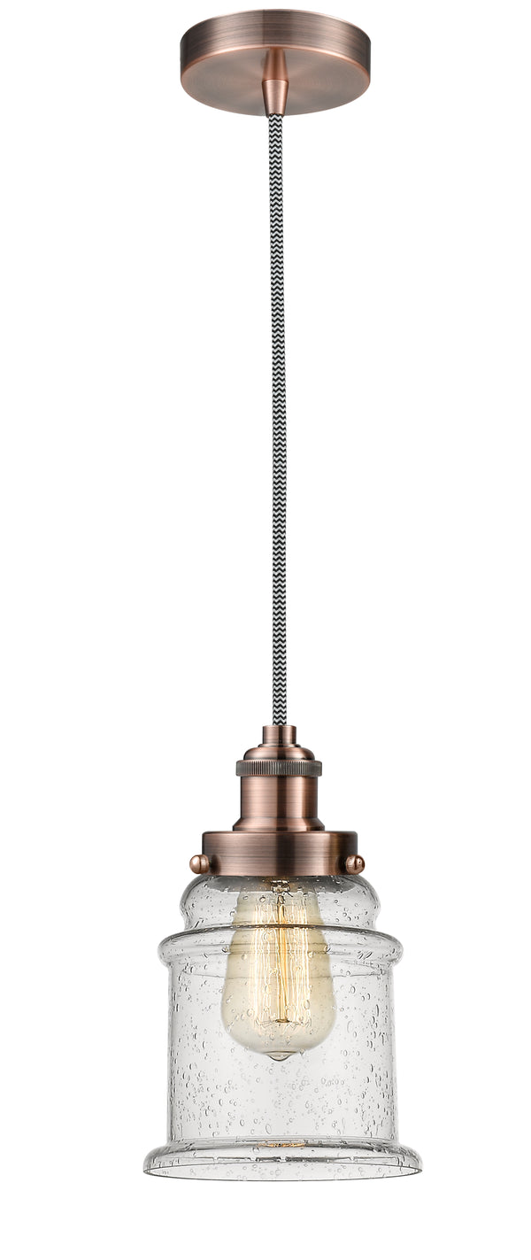 Innovations Lighting Canton 1 Light 11.25 inch Mini Pendant 100AC-10BW-1H-AC-G184