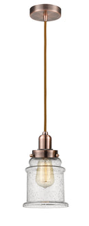 Innovations Lighting Canton 1 Light 11.25 inch Mini Pendant 100AC-10CR-0H-AC-G184