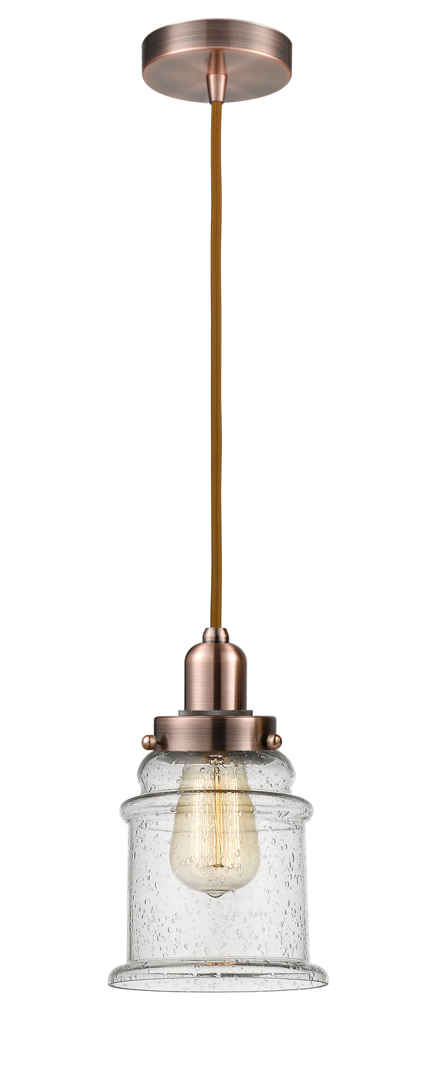 Innovations Lighting Canton 1 Light 11.25 inch Mini Pendant 100AC-10CR-0H-AC-G184