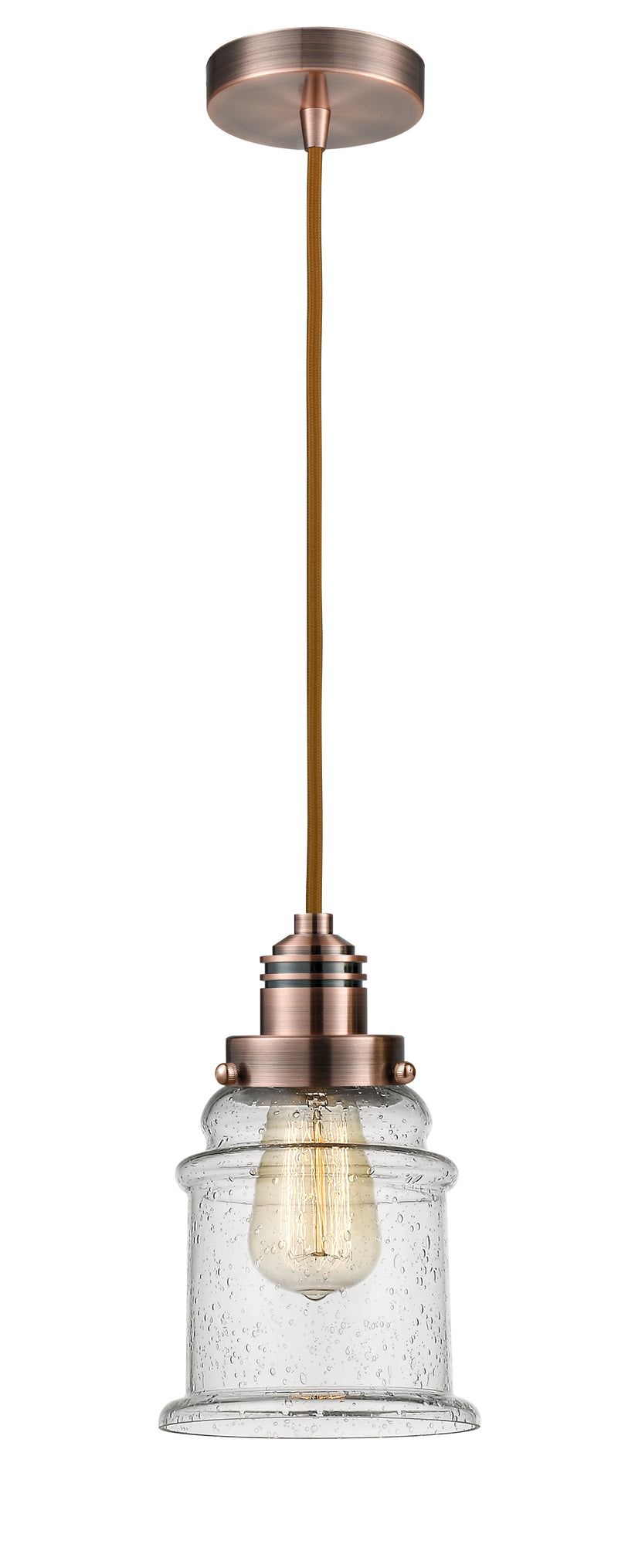 Innovations Lighting Canton 1 Light 11.25 inch Mini Pendant 100AC-10CR-2H-AC-G184