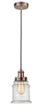 Innovations Lighting Canton 1 Light 11.25 inch Mini Pendant 100AC-10GY-1H-AC-G184