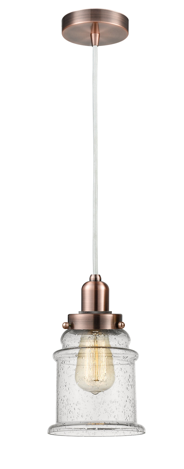 Innovations Lighting Canton 1 Light 11.25 inch Mini Pendant 100AC-10W-0H-AC-G184