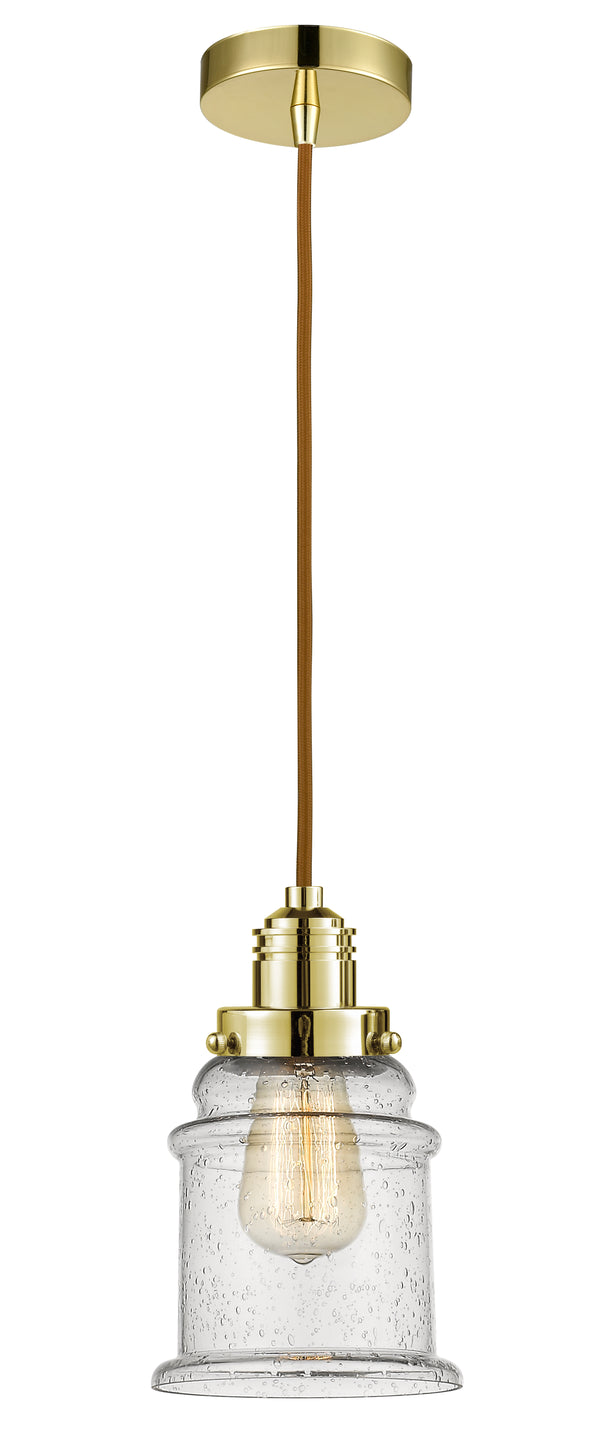 Innovations Lighting Canton 1 Light 11.25 inch Mini Pendant 100GD-10CR-2H-GD-G184