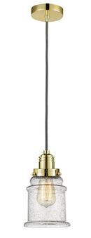 Innovations Lighting Canton 1 Light 11.25 inch Mini Pendant 100GD-10GY-2H-GD-G184