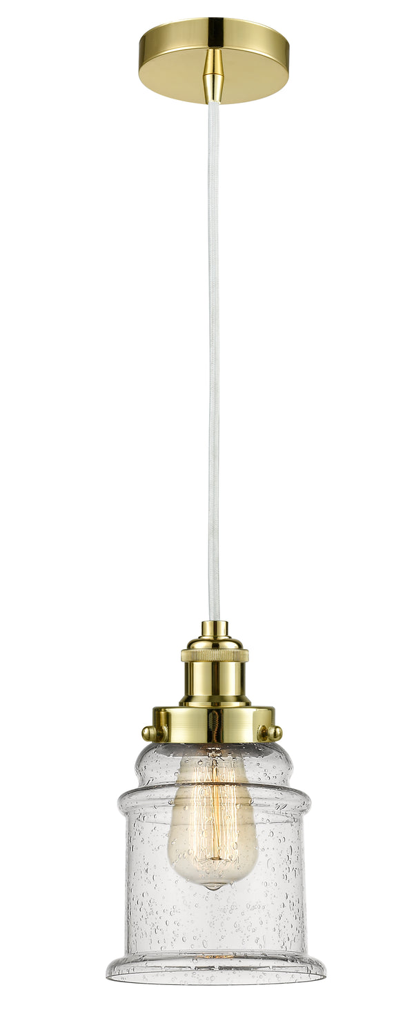 Innovations Lighting Canton 1 Light 11.25 inch Mini Pendant 100GD-10W-1H-GD-G184