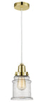 Innovations Lighting Canton 1 Light 11.25 inch Mini Pendant 100GD-10W-2H-GD-G184