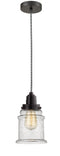 Innovations Lighting Canton 1 Light 11.25 inch Mini Pendant 100OB-10BW-2H-OB-G184