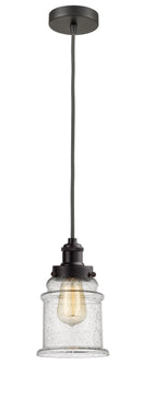 Innovations Lighting Canton 1 Light 11.25 inch Mini Pendant 100OB-10GY-1H-OB-G184