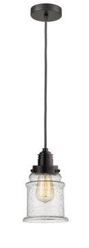 Innovations Lighting Canton 1 Light 11.25 inch Mini Pendant 100OB-10GY-2H-OB-G184