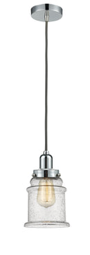 Innovations Lighting Canton 1 Light 11.25 inch Mini Pendant 100PC-10GY-0H-PC-G184