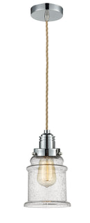 Innovations Lighting Canton 1 Light 11.25 inch Mini Pendant 100PC-10RE-2H-PC-G184