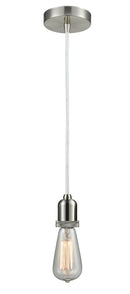 Innovations Lighting Bare Bulb 1 Light 2.75 inch Mini Pendant 100SN-10W-0SN