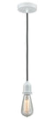 Innovations Lighting Bare Bulb 1 Light 2.75 inch Mini Pendant 100W-10BK-0W