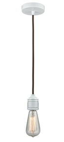 Innovations Lighting Bare Bulb 1 Light 2.75 inch Mini Pendant 100W-10BR-2W