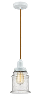 Innovations Lighting Canton 1 Light 11.25 inch Mini Pendant 100W-10CR-0H-W-G184