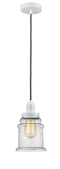 Innovations Lighting Canton 1 Light 11.25 inch Mini Pendant 100W-10GY-0H-W-G184