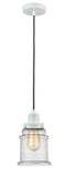 Innovations Lighting Canton 1 Light 11.25 inch Mini Pendant 100W-10GY-2H-W-G184