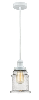 Innovations Lighting Canton 1 Light 11.25 inch Mini Pendant 100W-10W-1H-W-G184