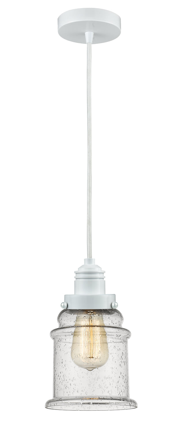 Innovations Lighting Canton 1 Light 11.25 inch Mini Pendant 100W-10W-2H-W-G184