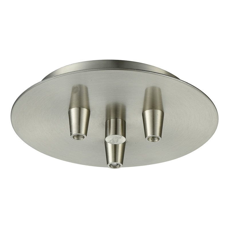 Custom Cord Multi Port Canopy shown in the Satin Nickel finish