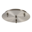 Custom Cord Multi Port Canopy shown in the Satin Nickel finish