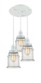 Innovations Lighting Canton 3 Light 11 inch Multi-Pendant 113W-10W-0HW-G184