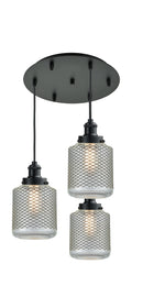 Innovations Lighting Stanton 6 Light 12 inch Multi-Pendant 116BK-10BK-1H-BK-G262