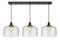 Innovations Lighting X-Large Bell 3 Light 14 inch Linear Pendant 123BK-10BK-0H-BK-G74-L