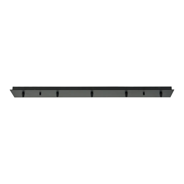 Custom Cord Multi Port Canopy shown in the Matte Black finish