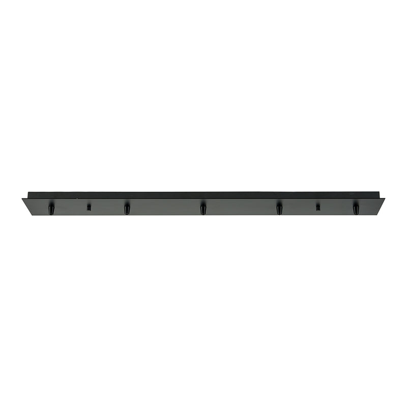 Custom Cord Multi Port Canopy shown in the Matte Black finish