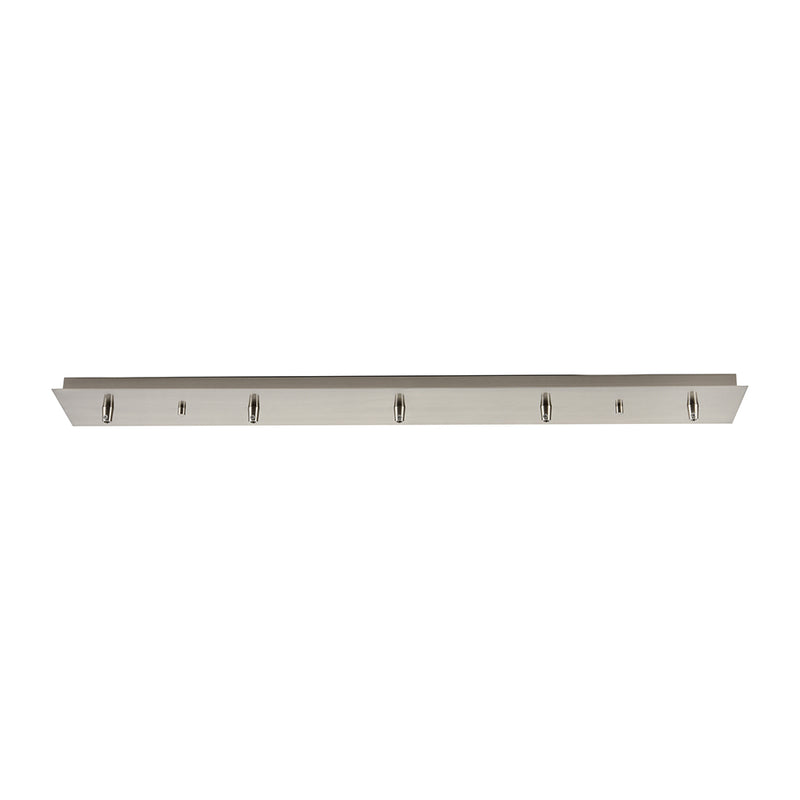 Custom Cord Multi Port Canopy shown in the Satin Nickel finish