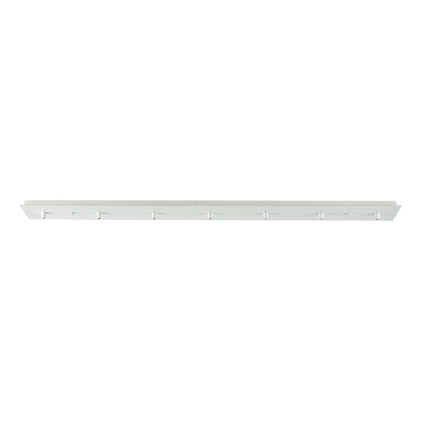 Custom Cord Multi Port Canopy shown in the White finish