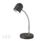 Dainolite 5W Table Lamp, Satin Black Finish 134LEDT-BK