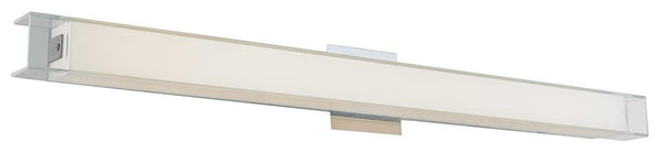 Abra Lighting Miter Glass LED vanity 20014WV-CH