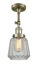 Innovations Lighting Chatham 1 Light Semi-Flush Mount Part Of The Franklin Restoration Collection 201F-AB-G142