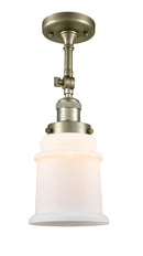 Innovations Lighting Canton 1 Light Semi-Flush Mount Part Of The Franklin Restoration Collection 201F-AB-G181